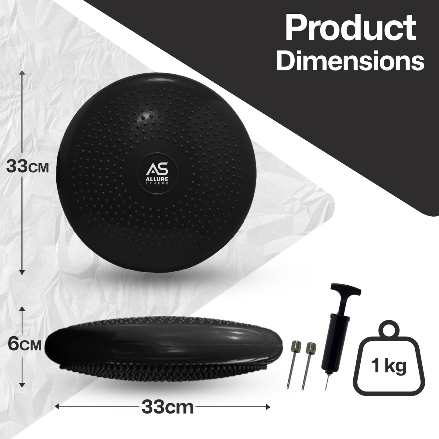 Allure Sphere Wobble Cushion