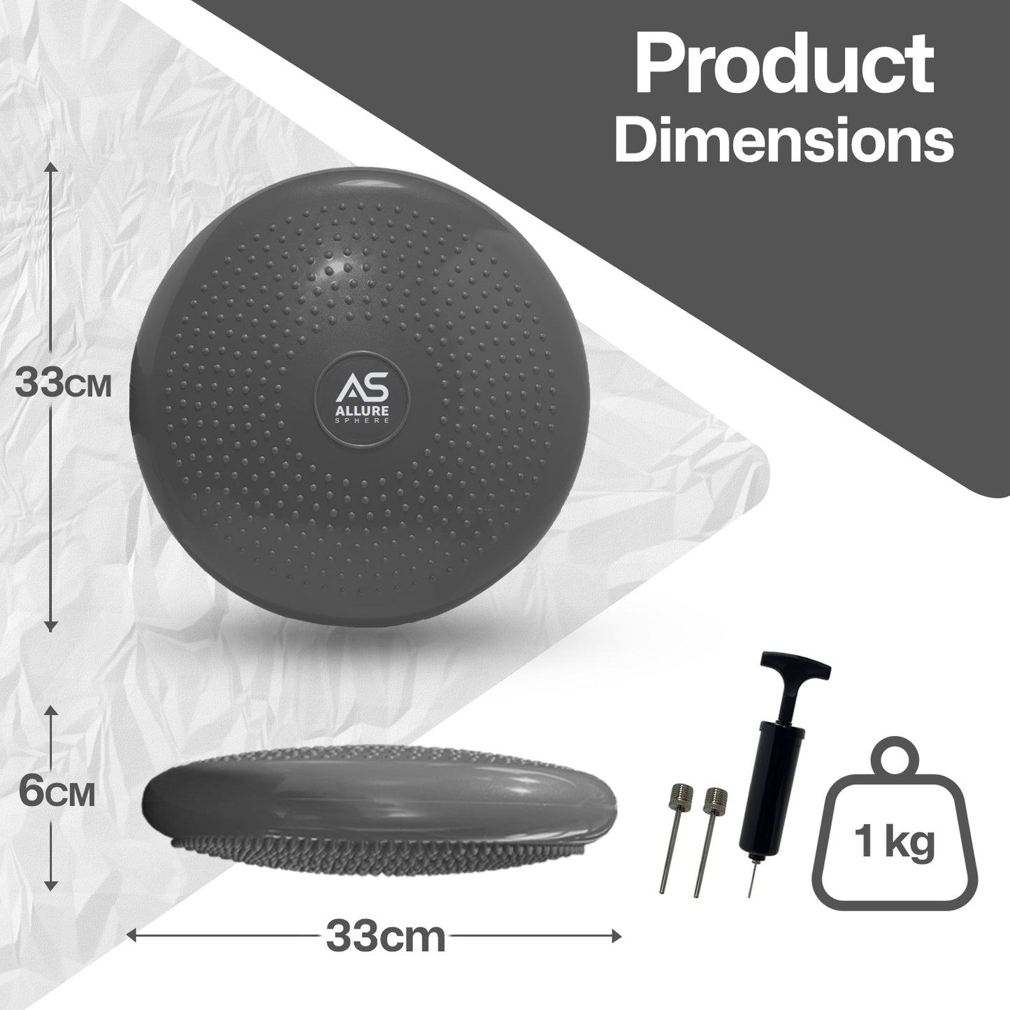 Allure Sphere Wobble Cushion