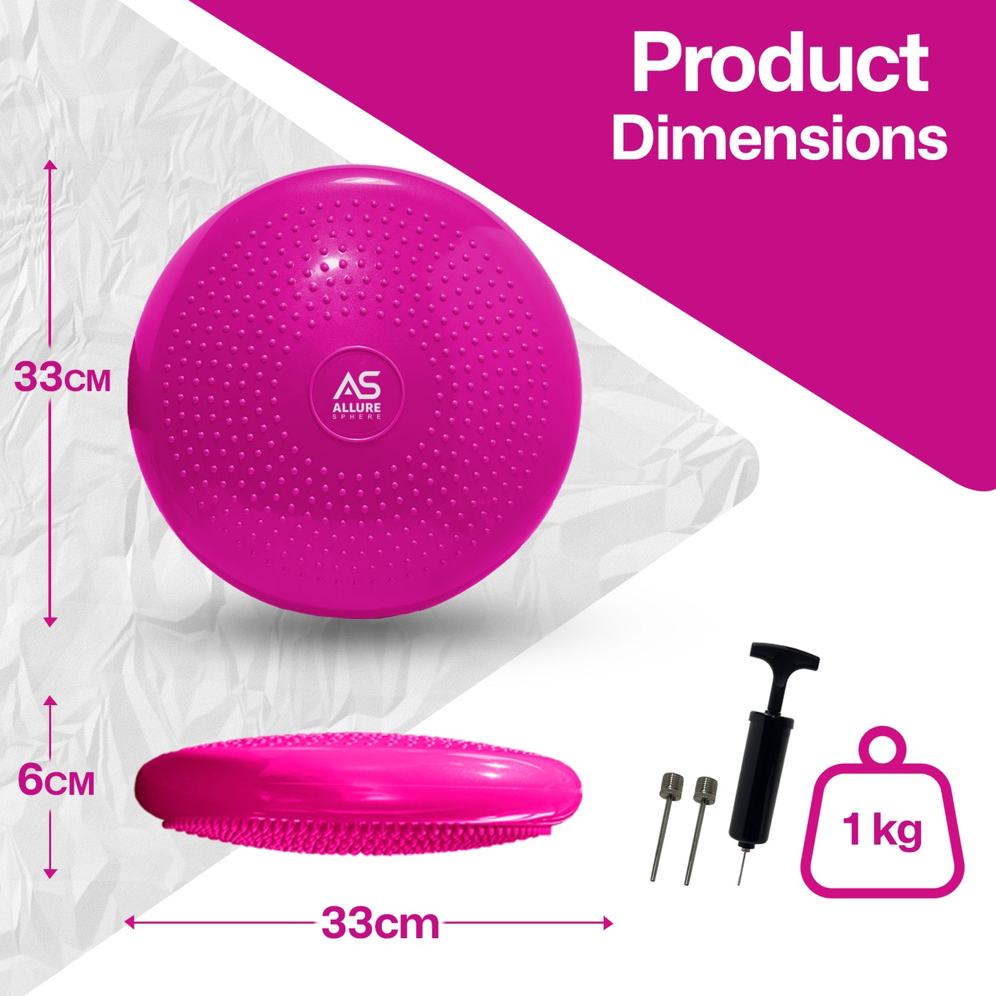 Allure Sphere Wobble Cushion