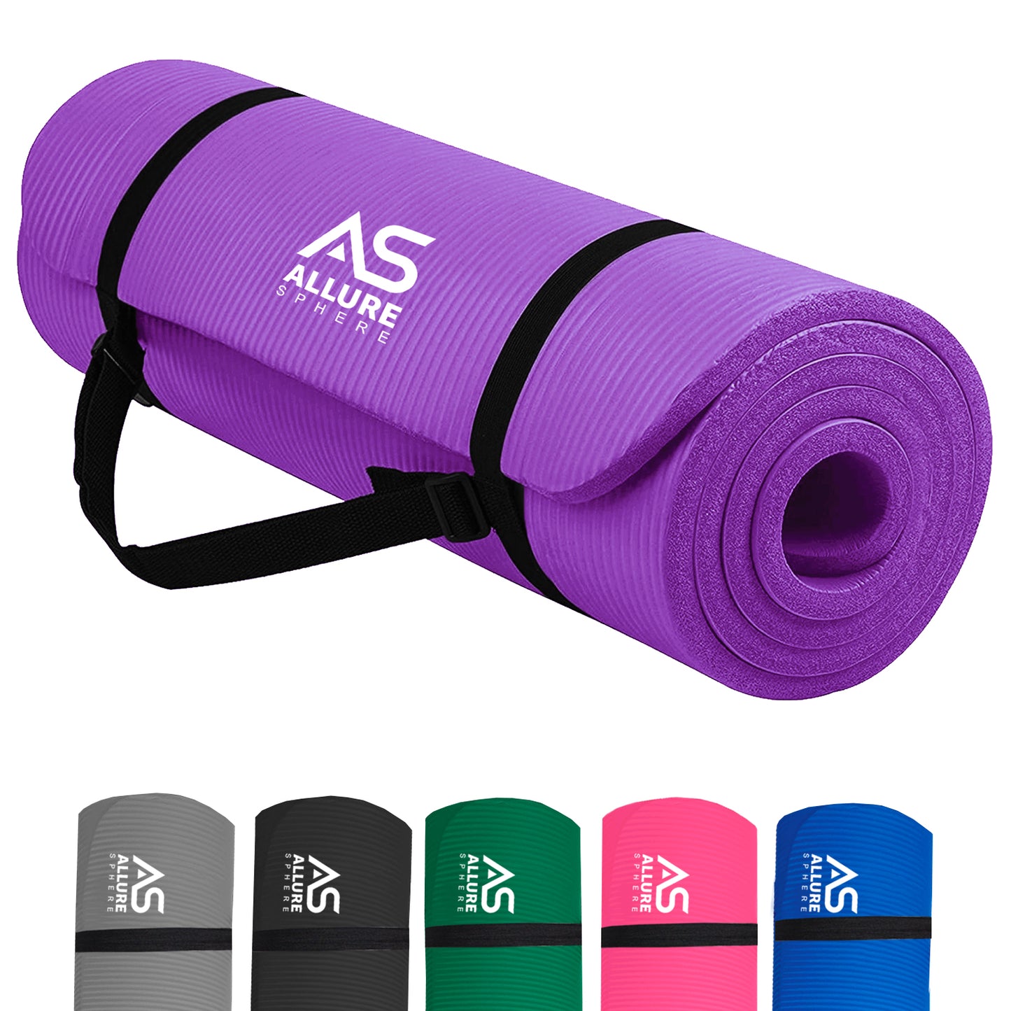Allure Sphere NBR Yoga Mat 10mm