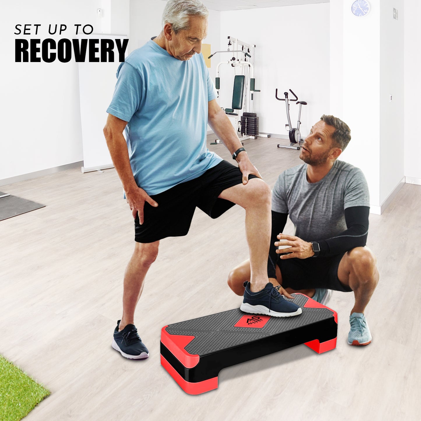 Allure Sphere 2 step Aerobic Stepper For Home & Gym