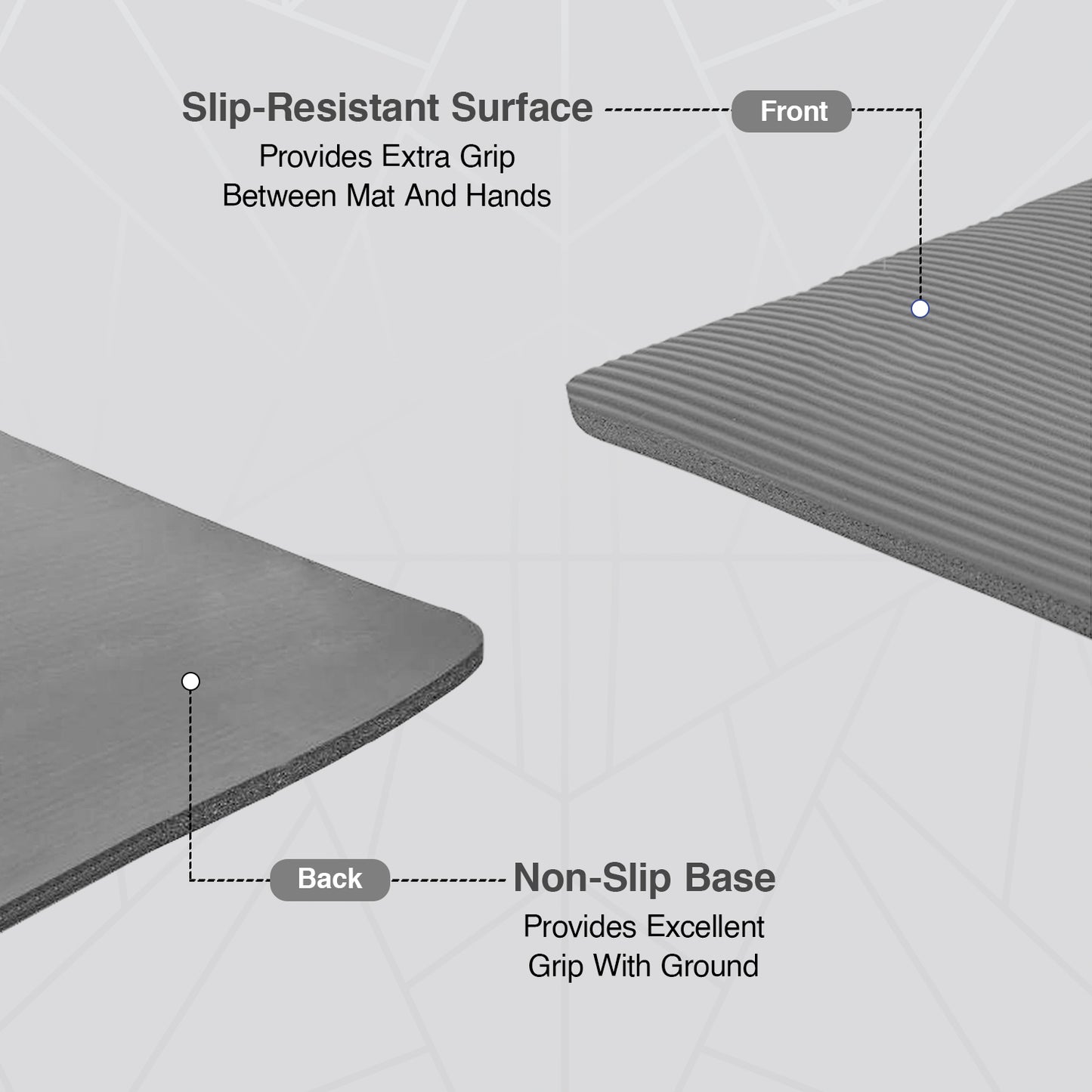 Allure Sphere NBR Yoga Mat 10mm