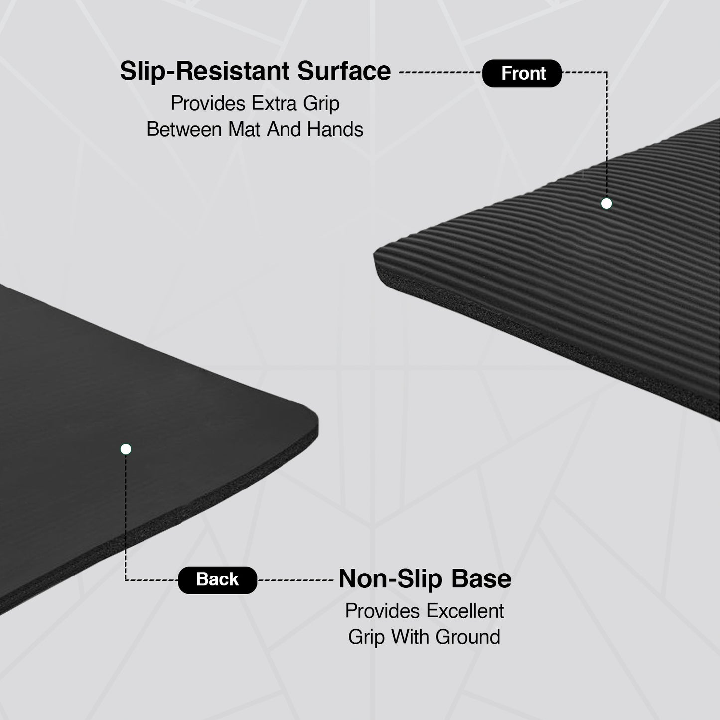 Allure Sphere NBR Yoga Mat 10mm