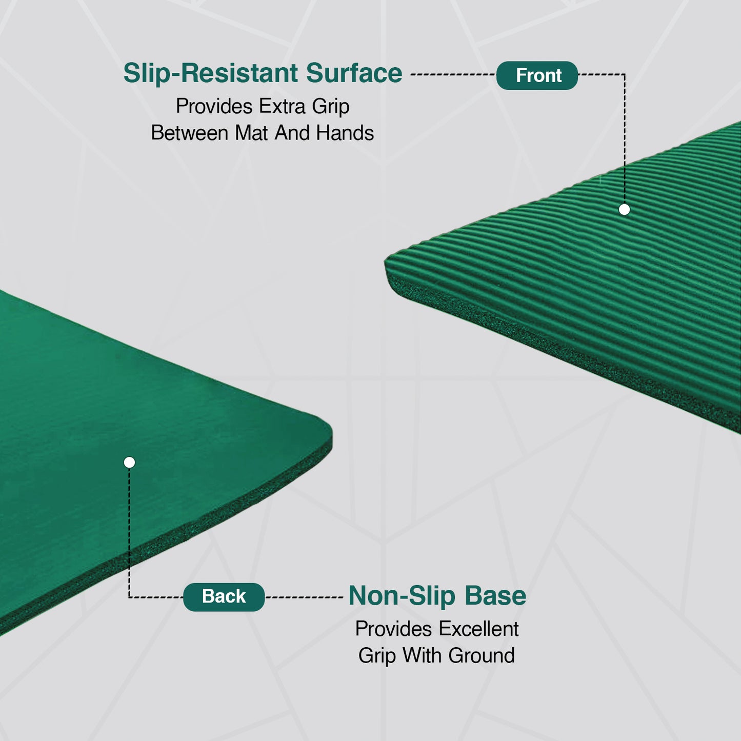 Allure Sphere NBR Yoga Mat 10mm