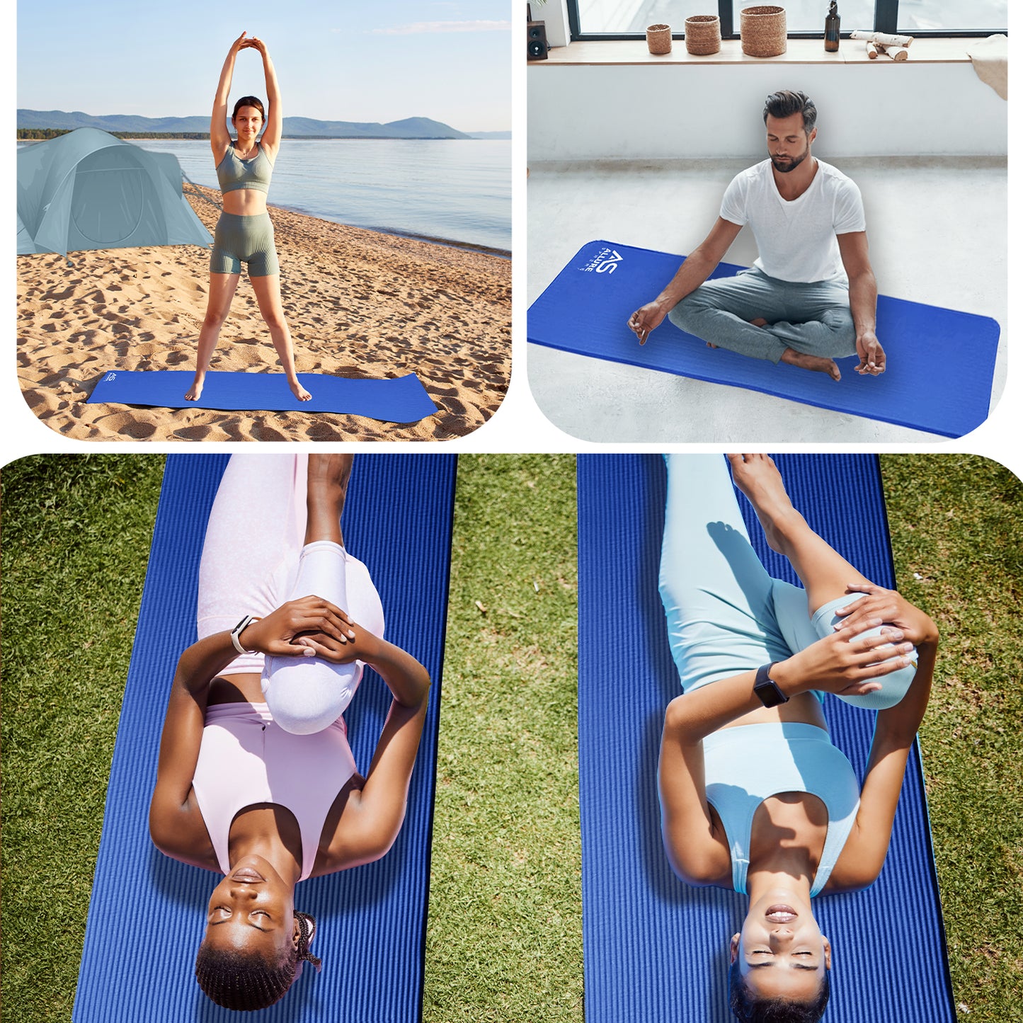 Allure Sphere NBR Yoga Mat 10mm