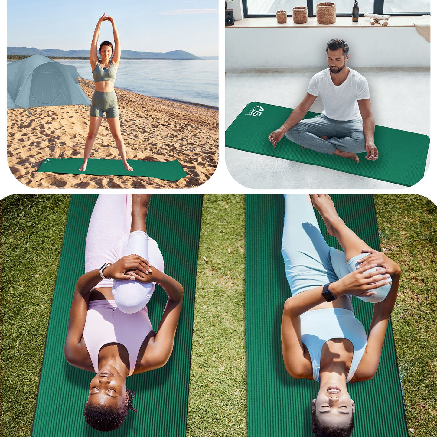 Allure Sphere NBR Yoga Mat 10mm