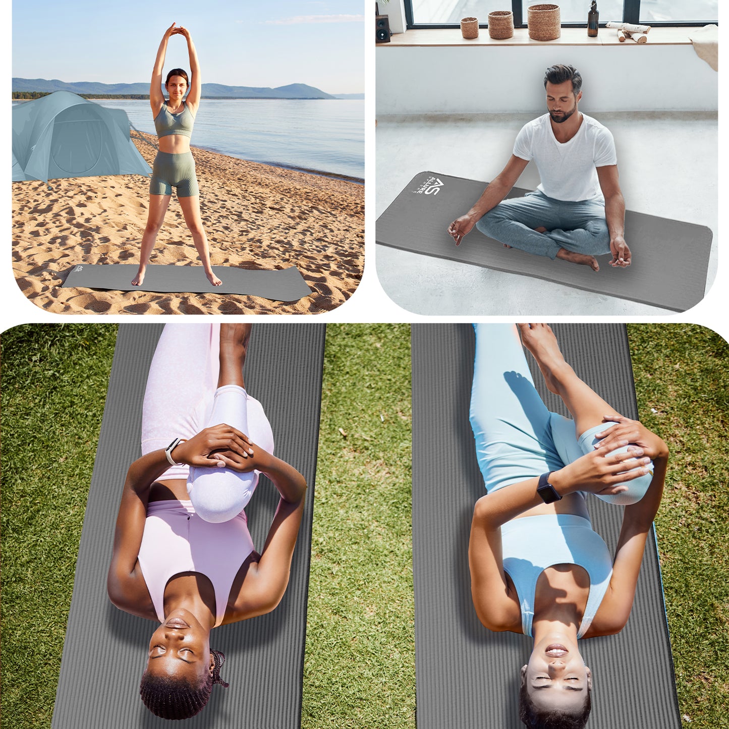 Allure Sphere NBR Yoga Mat 10mm