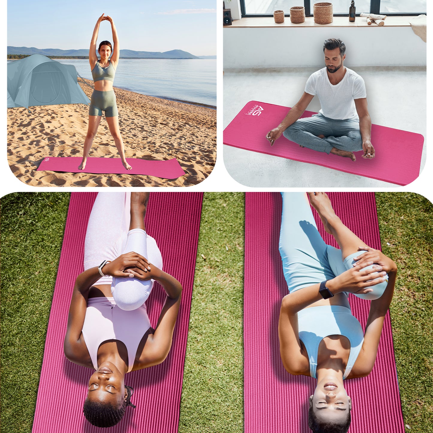 Allure Sphere NBR Yoga Mat 10mm