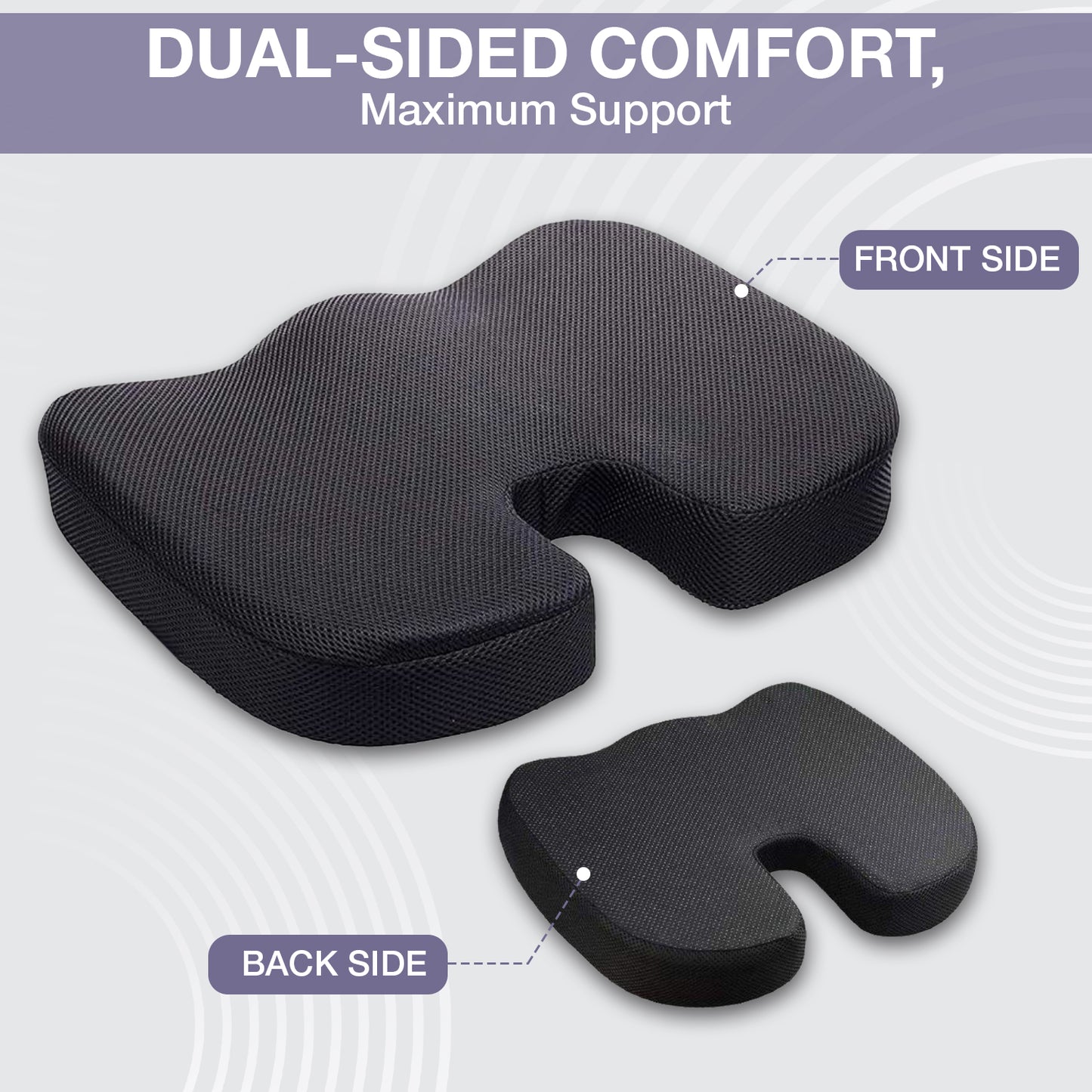 Allure Sphere Ergonomic Seat Cushion for Office Chair
