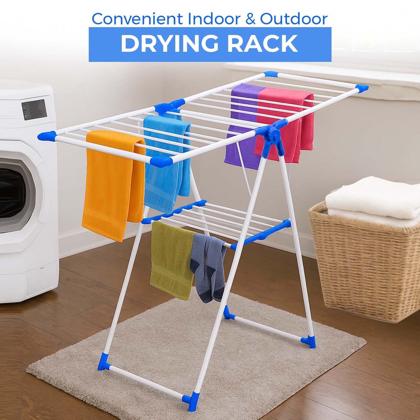 Allure Sphere Foldable Clothes Drying Rack