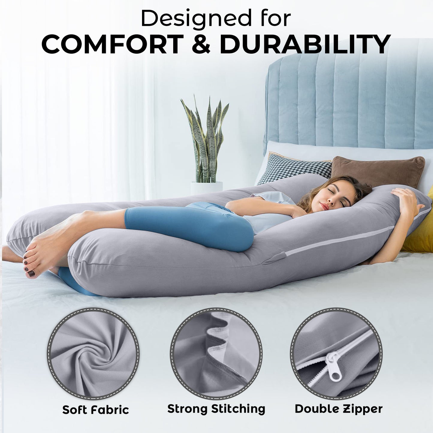 Allure Sphere U-Shape Pregnancy Pillow