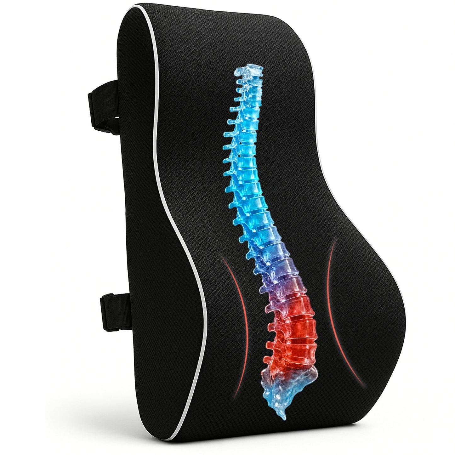 Allure Sphere Lumbar Support Cushion for Office Chair, Car & Home